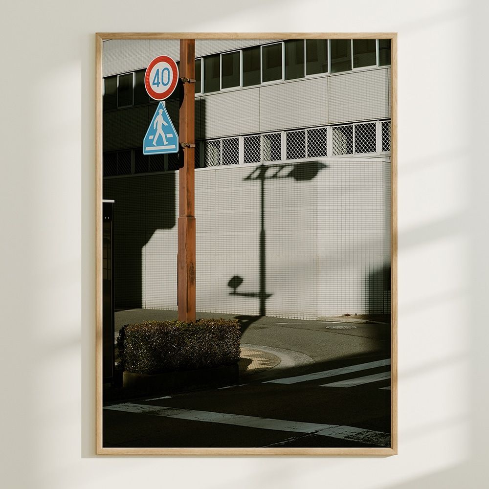 ART OF BLACK soak アートポスター フレーム付き 40×40cm［4種