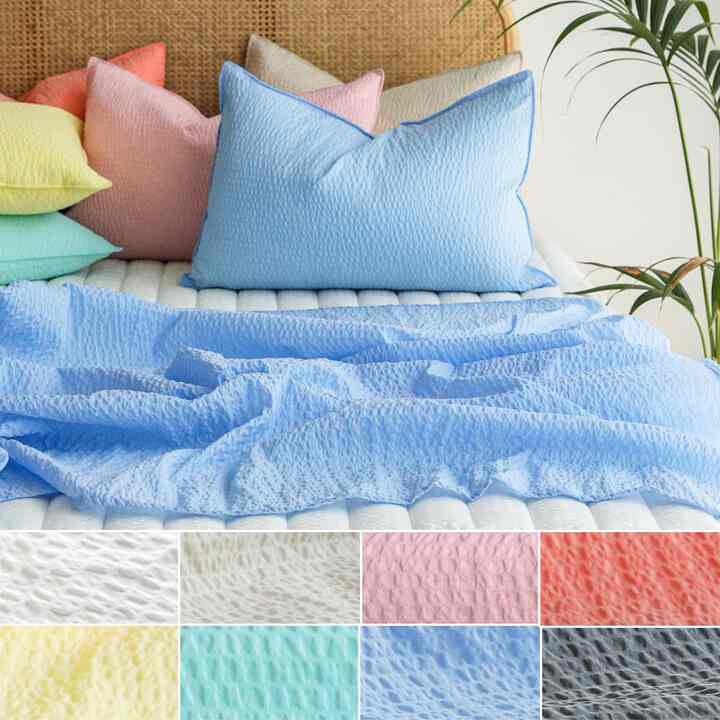 シアサッカー 夏布団［8色・2サイズ］