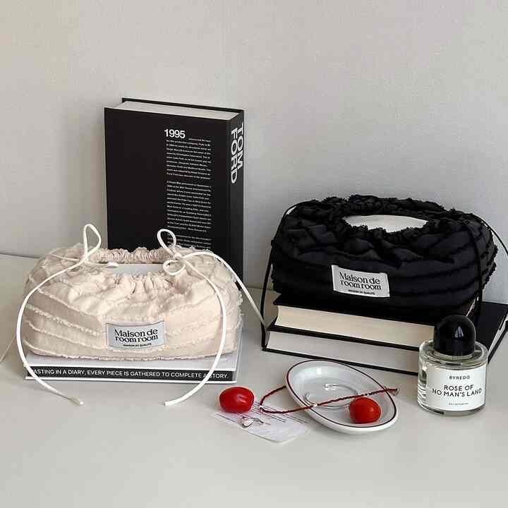 LING LING ウェットティッシュケース タッセルST［2色］