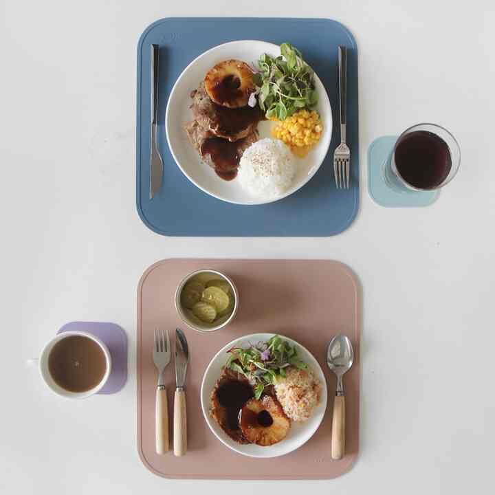 Square シリコン ランチョンマット［16色］