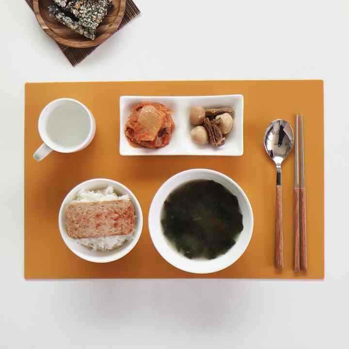 Flat シリコン ランチョンマット［16色］