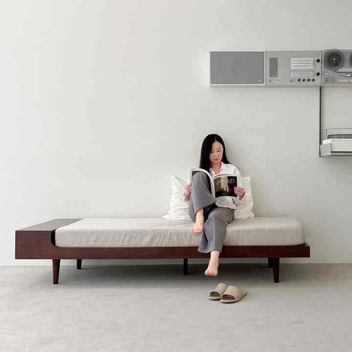 PORVOO 3人掛け ファブリックソファ