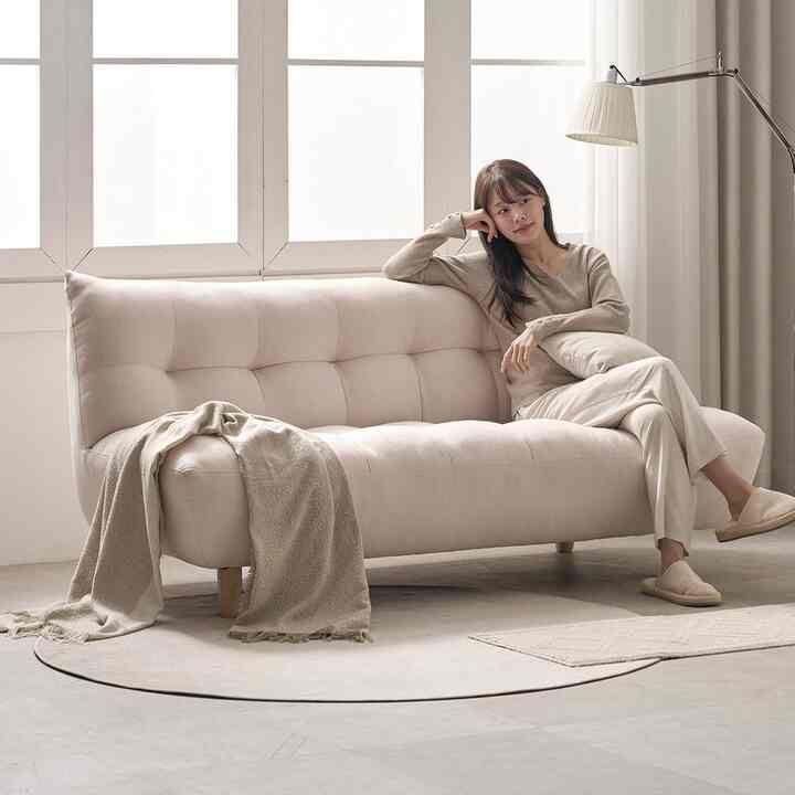 Tami 3人掛け ファブリックソファ