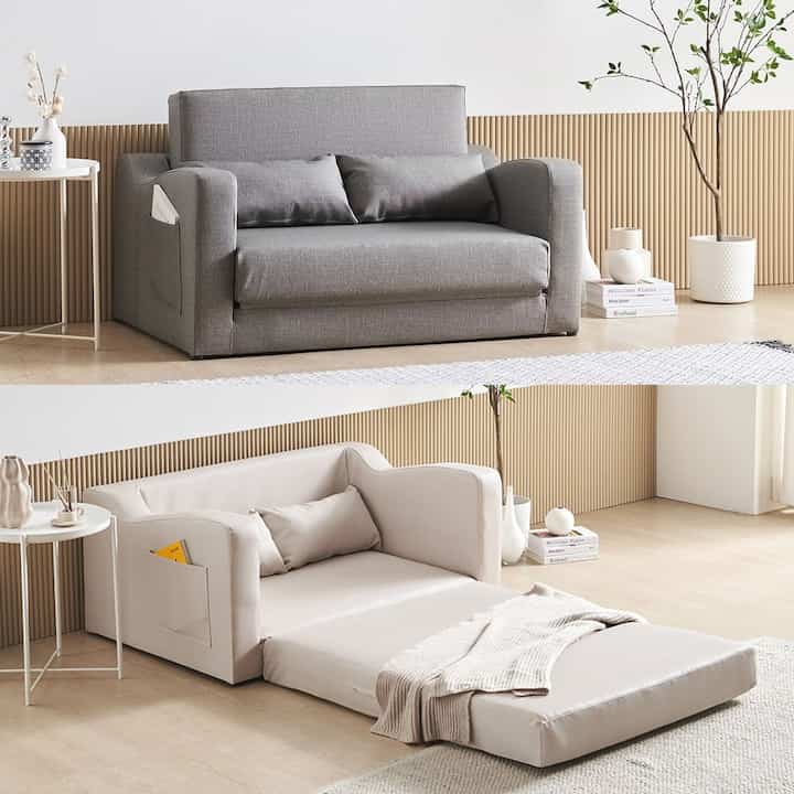 ROSEMANG 防水 2人掛け ソファベッド［3色］