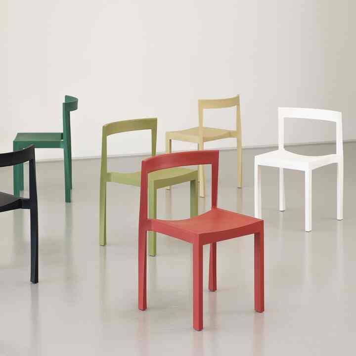 POST チェア 2脚セット［6色］