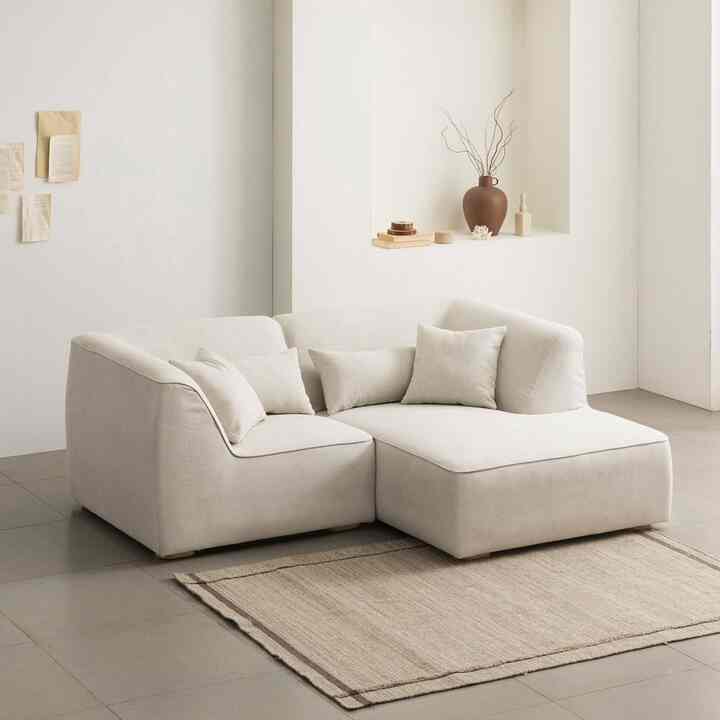 RUMEL 2人掛け ソファ＆カウチ セット［2種］