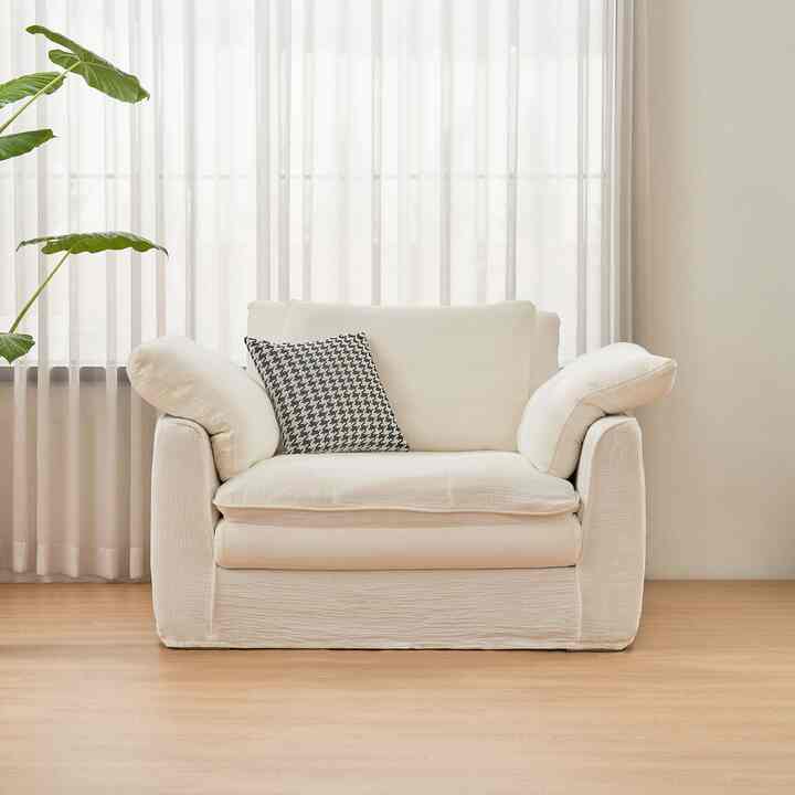 ROVILE ファブリックソファ