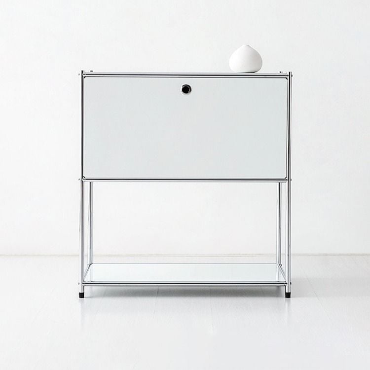 MARKET B SIMPLIE 1x2 収納棚 1ドア［4色］ ホワイト ブラック