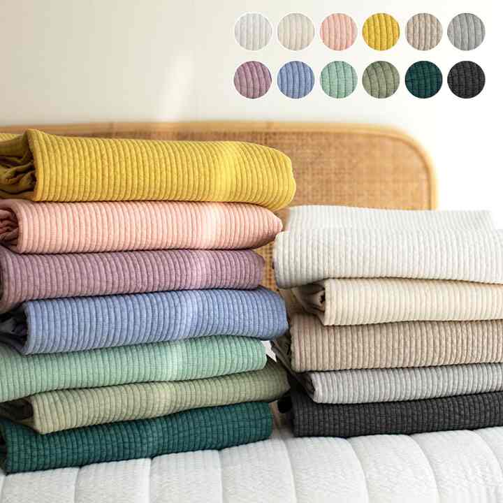コットン ピグメント 夏用 布団兼ベッドパッド［12色・3サイズ］