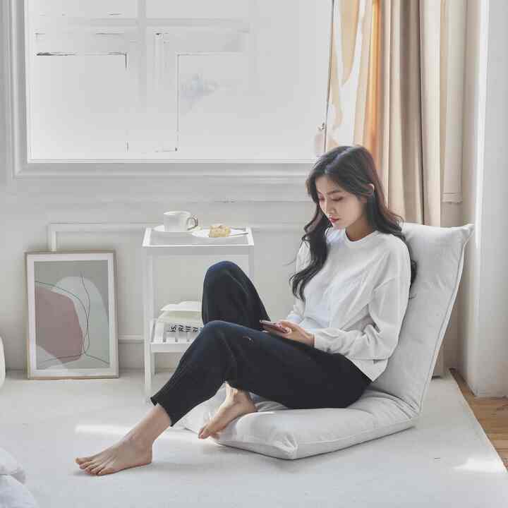 SILLY ファブリック 座椅子［4色］