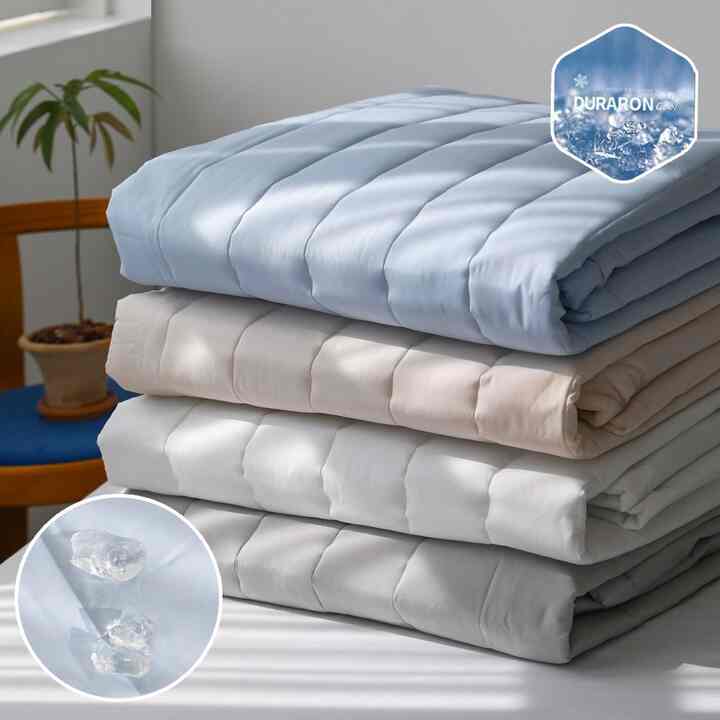Duralon 冷感 夏用ベッドパッド［3色・3サイズ］