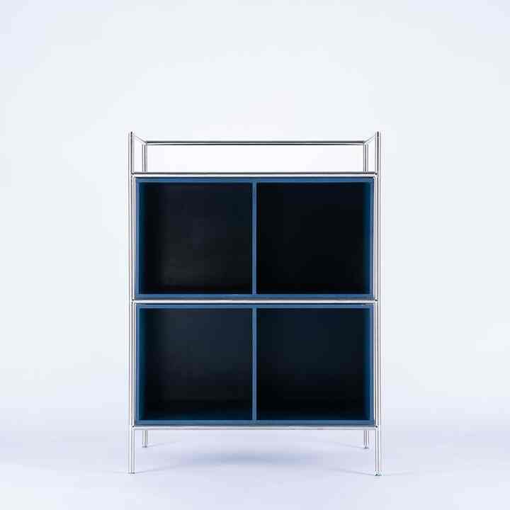 KASTEN モジュール 棚 600 2段［5色］