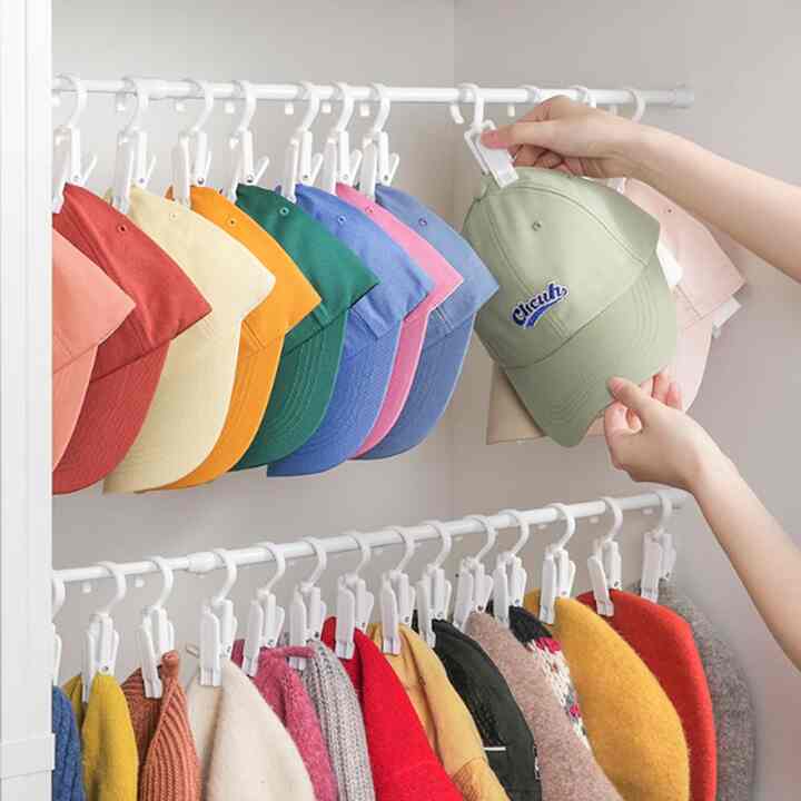 回転フック 帽子ハンガー セット［2サイズ］