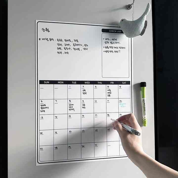 マグネット 冷蔵庫 メモボード［4種］