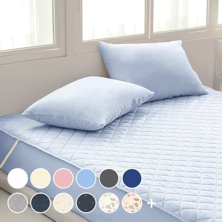 キルティング ベッドパッド［20色・5サイズ］