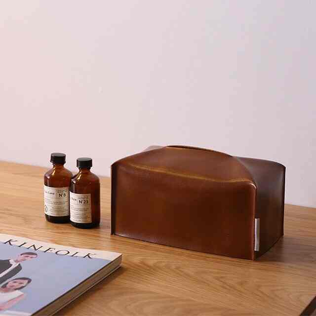 ニューヴィンテージ スクエア ティッシュケース ［2色］