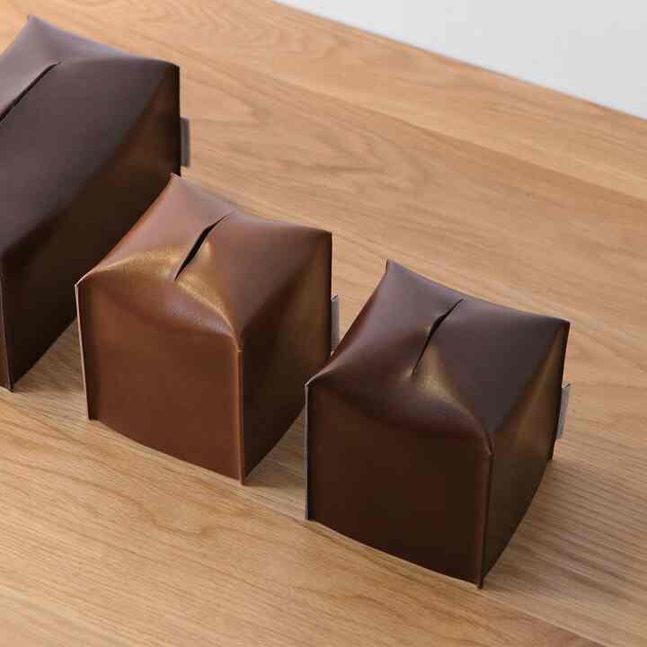 ニューヴィンテージ スクエア ティッシュケース ミニ［2色］