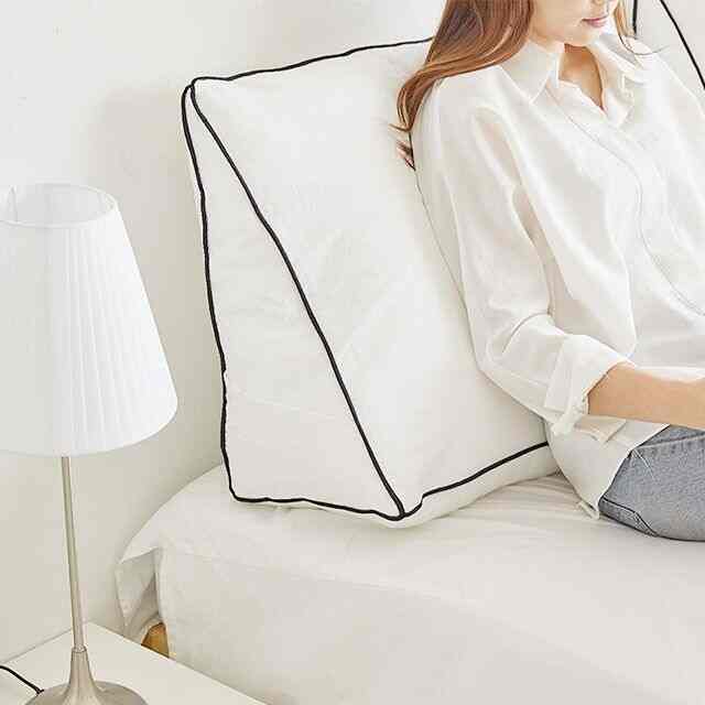 三角 大型 背もたれ クッション