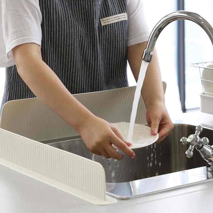 シリコン シンク用 水はねガード［2色・2種・3サイズ］