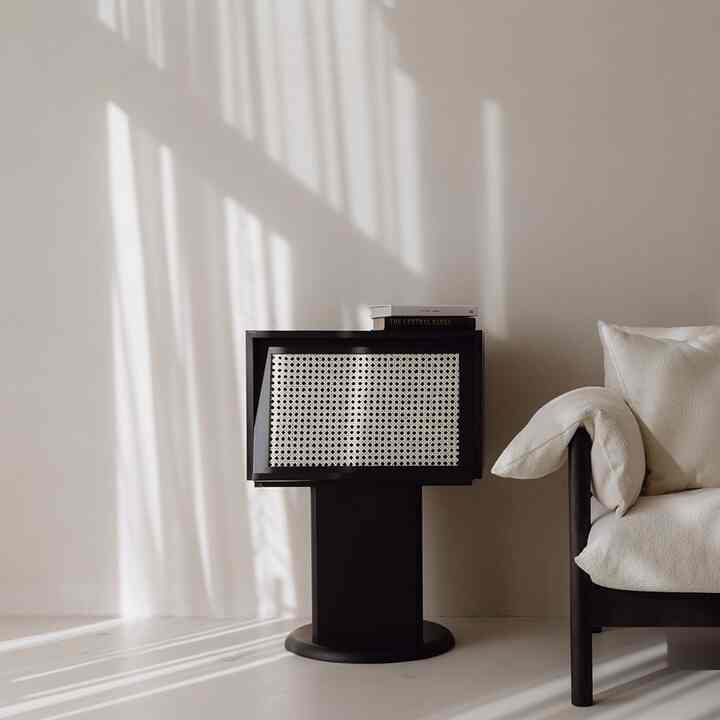 ケーン リビング収納ボックス［2色・2種］