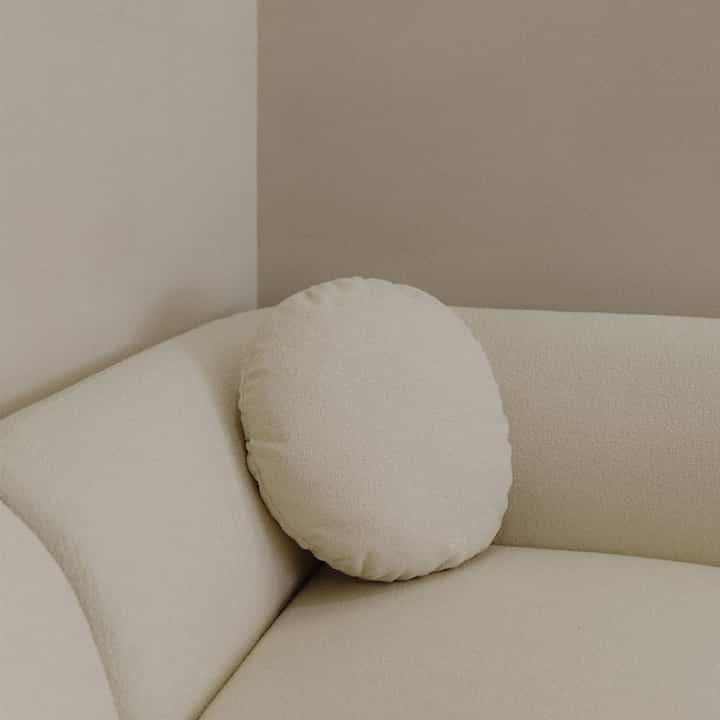 【中身付き】ピグメント Boucle Alta ソファクッション