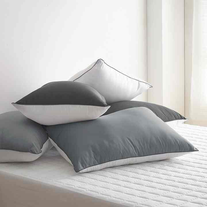 ホテル式 抗菌 両面 枕カバー 2枚セット［3色・2サイズ］
