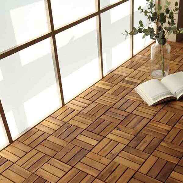 MARY ウッドデッキタイル 12slot