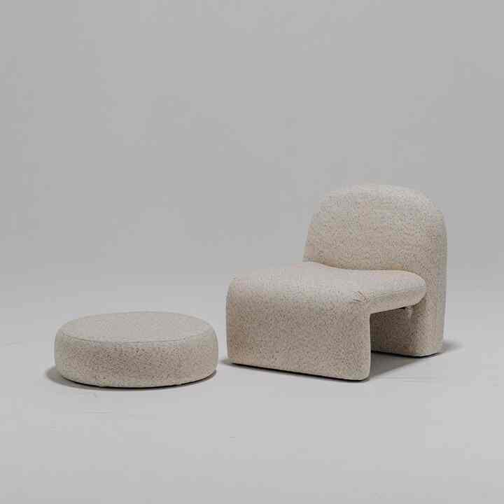 ROMAN ブークレ 1人掛け/2人掛けソファ レインボー［4種］