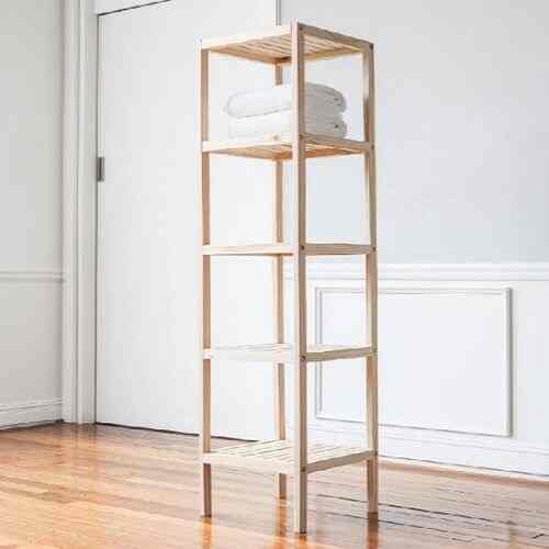 ウッド 収納ラック 5段［3色］