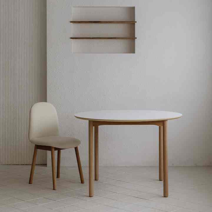 MARY FOMICA スクエアテーブル 2人用 800［2色］