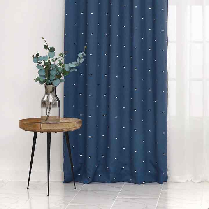 ポイントデコ 遮光カーテン アイレットタイプ［10色・2サイズ］