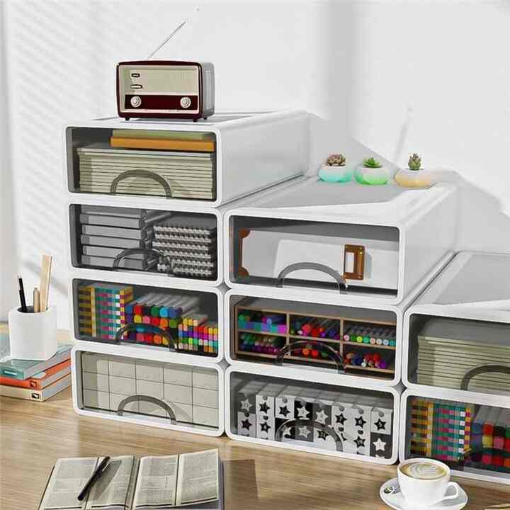 ワイド 引出しタイプ デスクオーガナイザー［2サイズ］