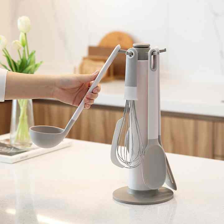 CUISINE DE MAMAN キッチンツール5種＆ホルダーセット