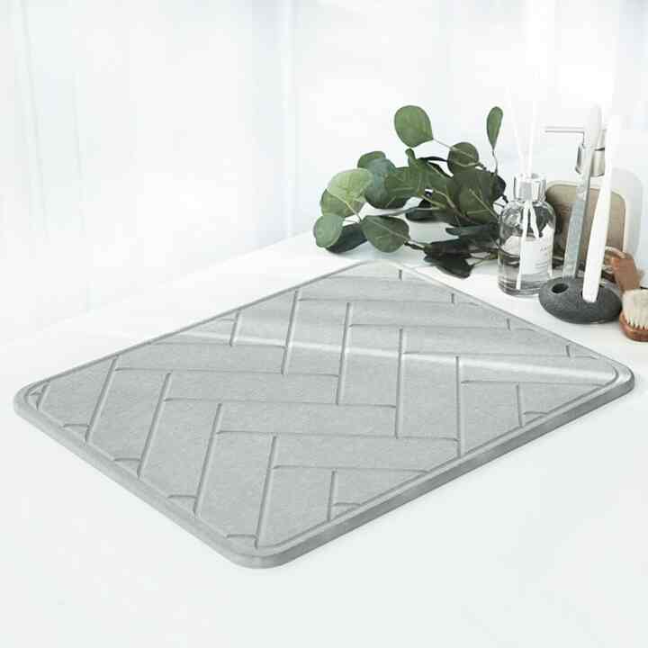 DE MAMAN 珪藻土マット ヘリンボーン［2サイズ］