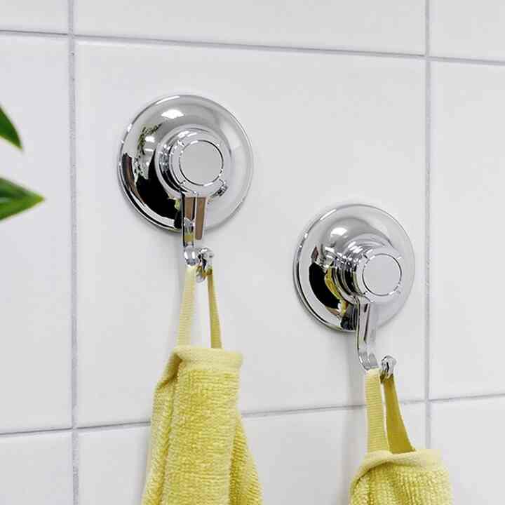 強力吸盤 多用途フック 2点セット