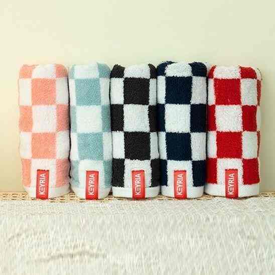 チェス エッジパターン タオル 10枚セット［6色・3種］