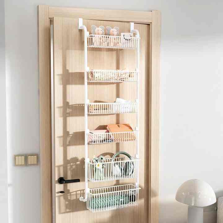 ドア掛け 収納ラック 6段［2色］