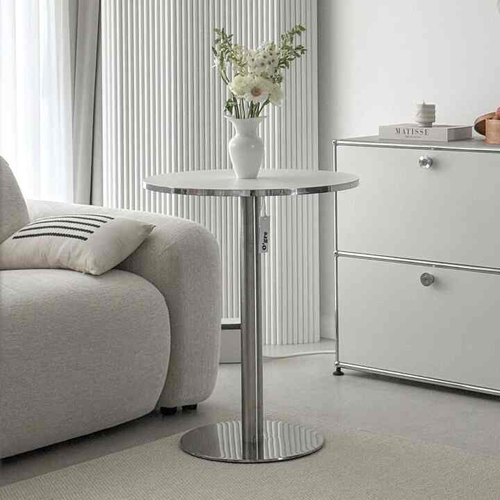 DULTON ALUMINUM ROUND TABLE 60 アルミニウム ラウンド テーブル 60 