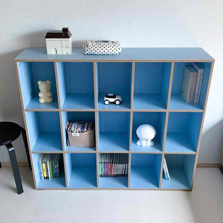 Coco Block カラー ブックシェルフ［5色］