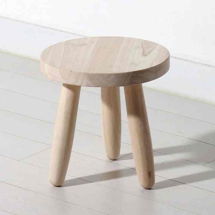 WOODEN ミニ 円形 スツール