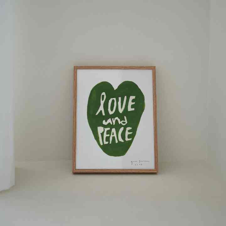 green ミニポスター