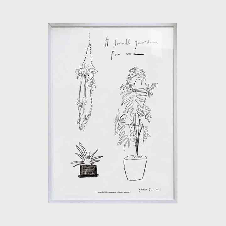 A small garden ポスター