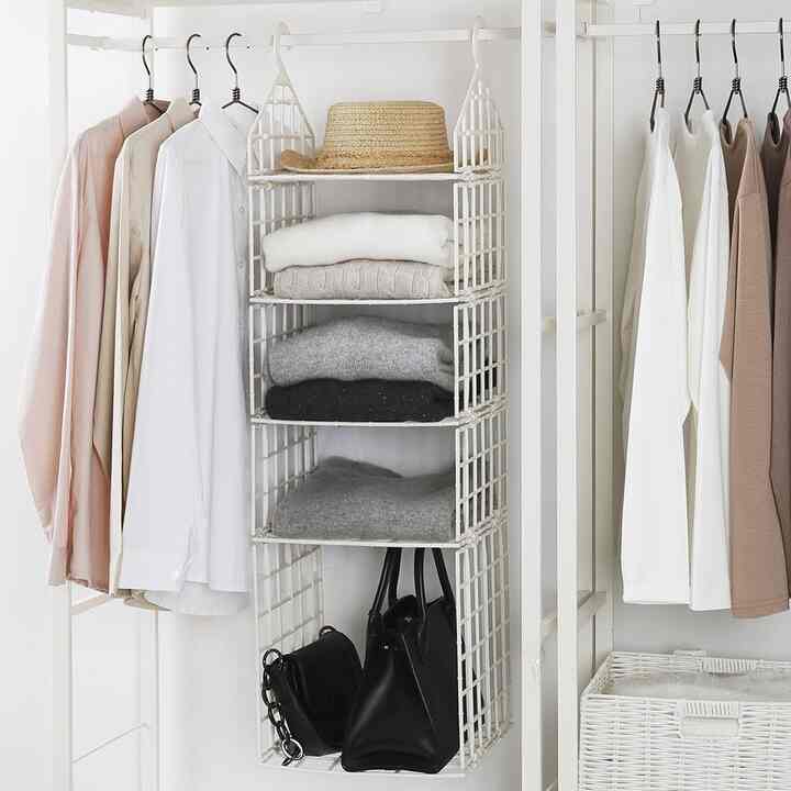 クローゼット収納 ラックハンガー L1段＆S3段