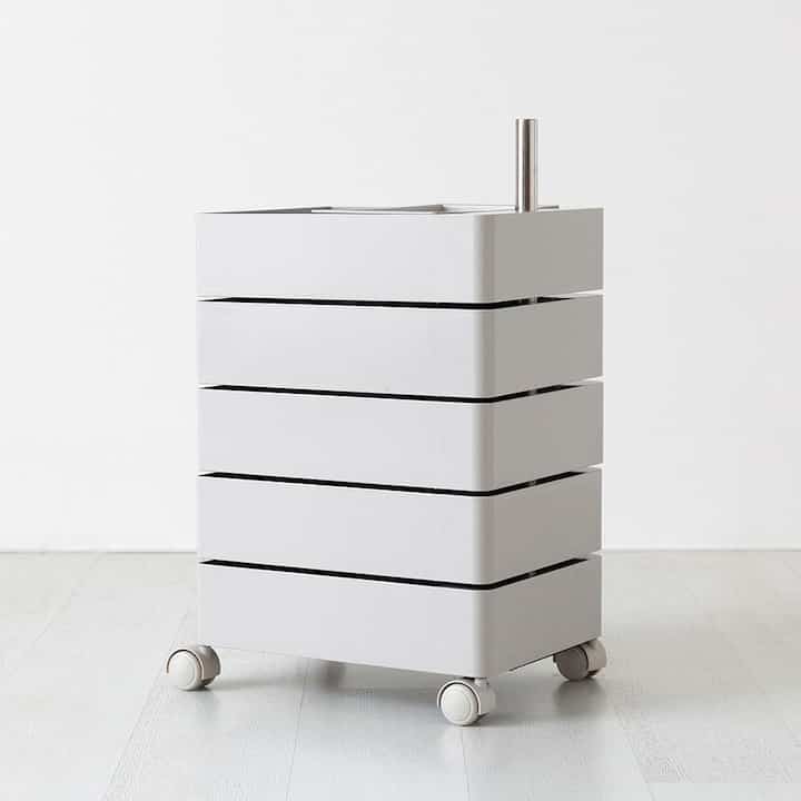 BINGEURI ワゴン 5段［17色］