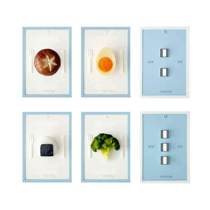 FOOD SWITCH COVER BLUE ［4種・3サイズ］