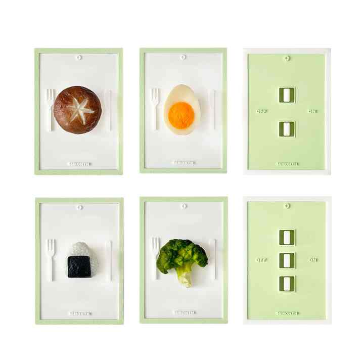 FOOD SWITCH COVER GREEN［4種・3サイズ］