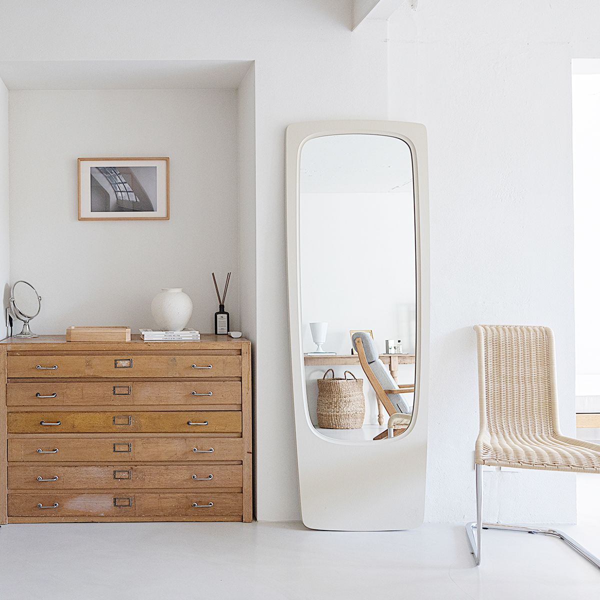 IKEA HOVET ホーヴェット ミラー［2色］ | 鏡・ミラー | Ohouse