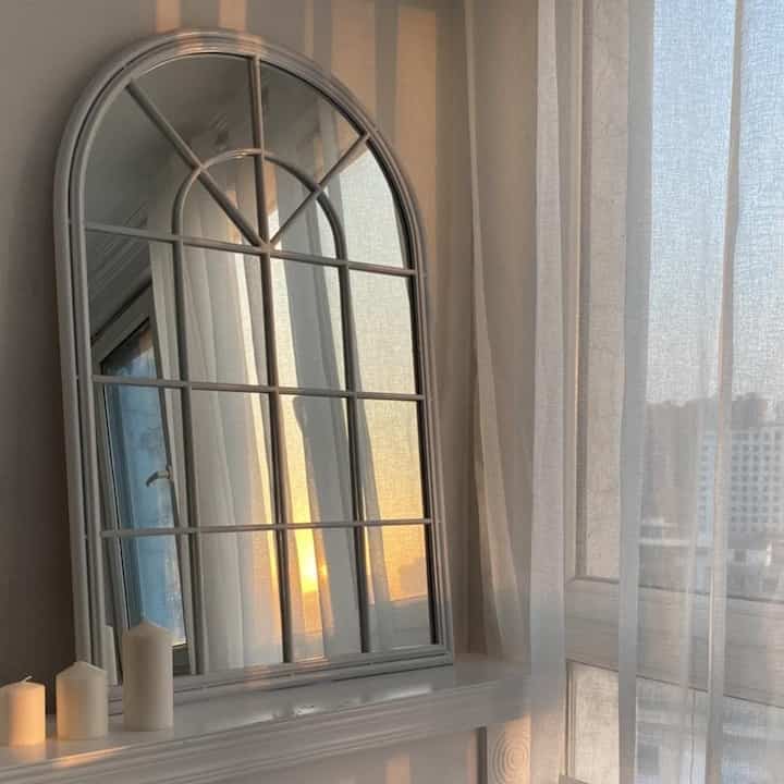 Arch 壁掛けミラー［3色］