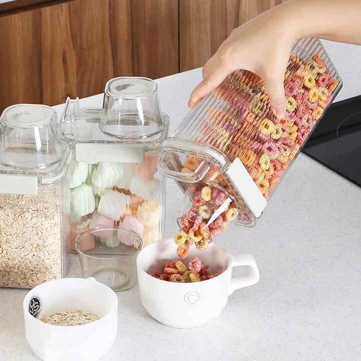 CUISINE DE MAMAN 透明 密閉 保存容器 2点セット［2サイズ］