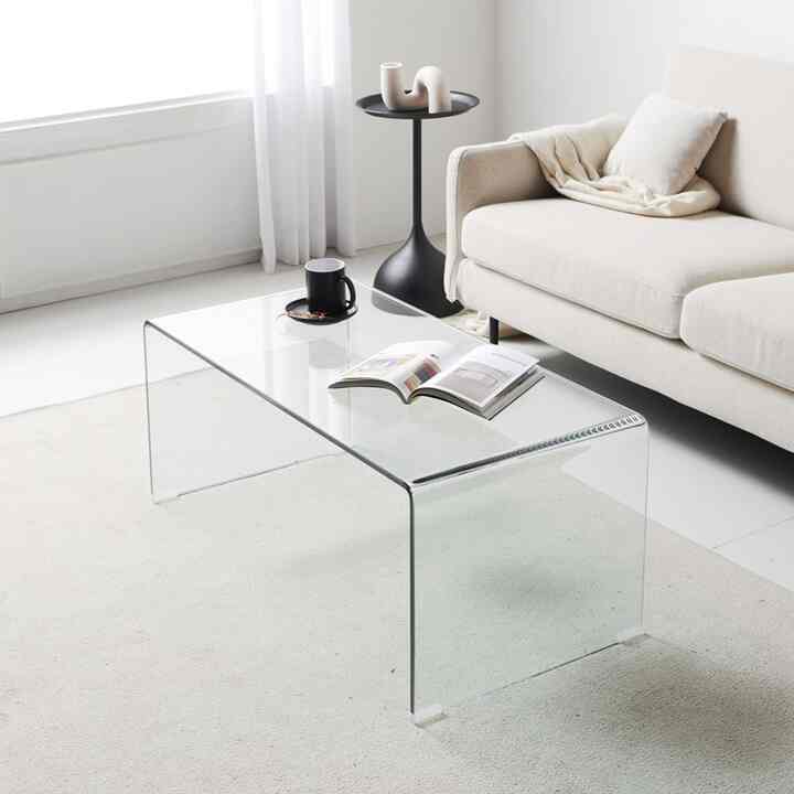 CLARO 強化ガラス テーブル［2種］